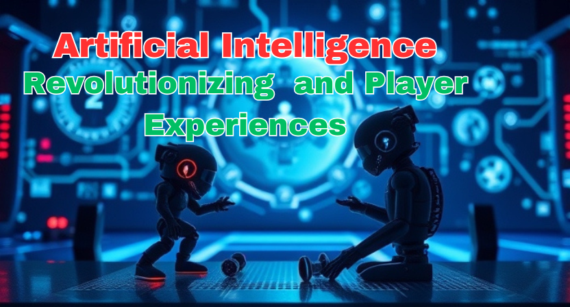 A visual representation of artificial intelligence enhancing player experiences through innovative gaming technologies.